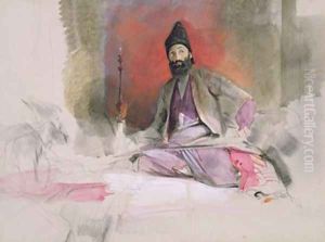 Study of a Turkish Magnate by John Frederick Lewis