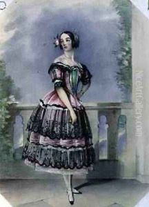 Pauline Duvernay 1813-94 by John Frederick Lewis