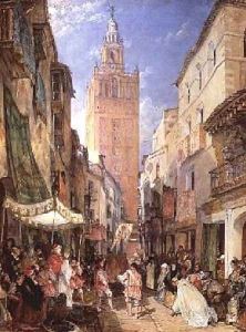 Religious Procession Seville by John Frederick Lewis