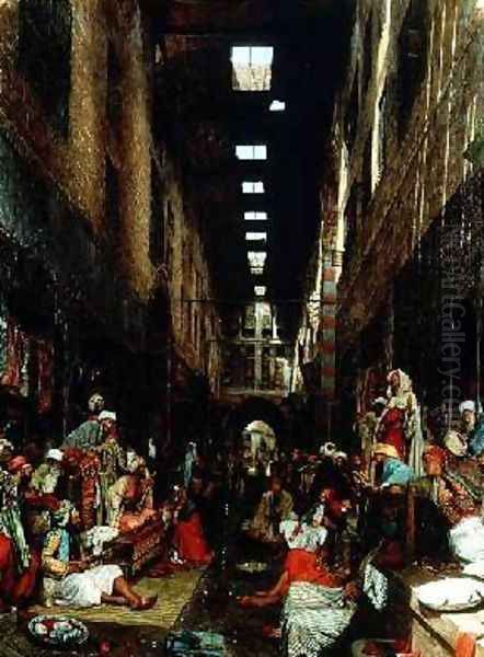 The Bezestein Bazaar of El Khan Khallil Cairo - view 1
