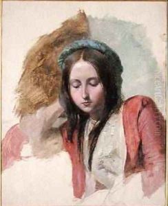 Study of a Woman by John Frederick Lewis