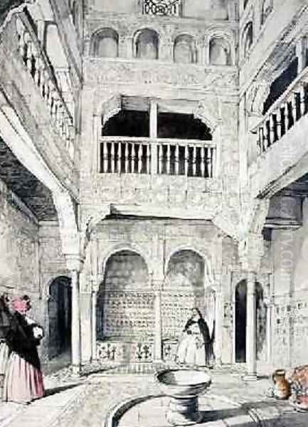 Entrance to the Baths - view 1