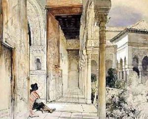 Entrance to the Hall of Abencerrajes by John Frederick Lewis