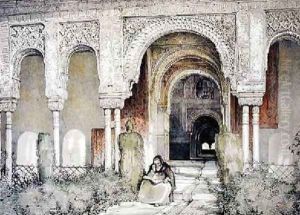 Entrance to the Hall of the Two Sisters