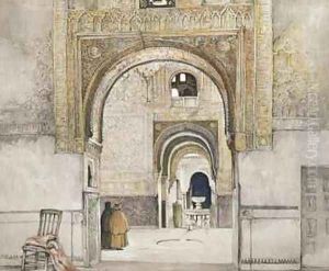 The Hall of the Two Sisters by John Frederick Lewis