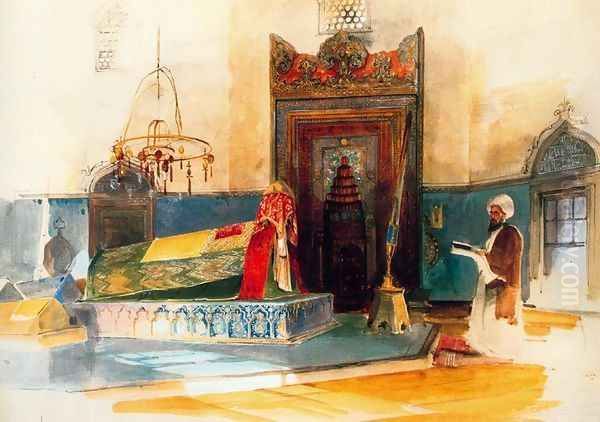 The Tomb of Sultan Beyazit, Constantinople - view 1