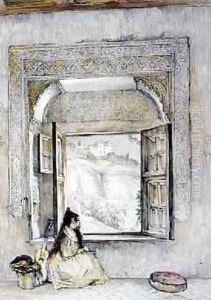 The Palace of the Generalife by John Frederick Lewis