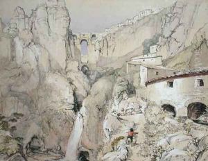 Gypsies Ronda by John Frederick Lewis
