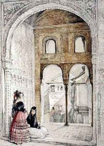 Window in the Hall of Ambassadors by John Frederick Lewis