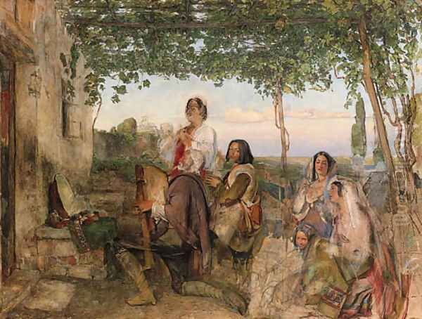 The Festival of Grapes - view 1