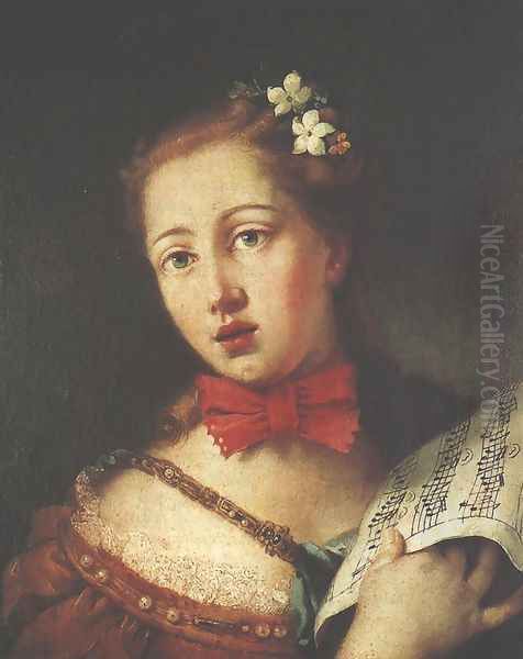 Portrait of a Young Singer - view 1