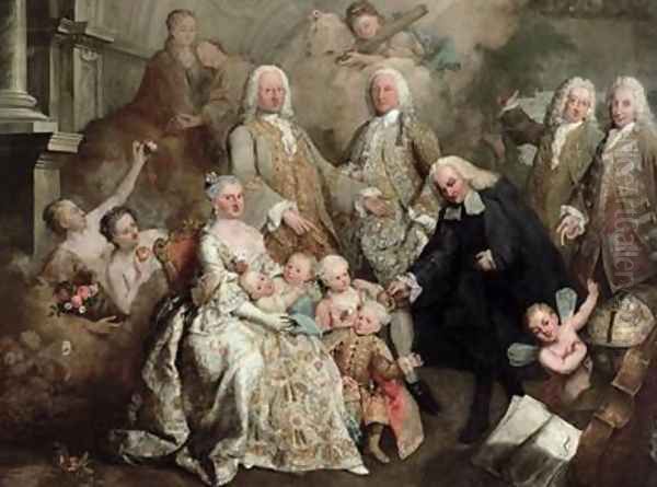 The Family of Procurator Luigi Pisani 1758 - view 1