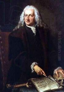 Portrait of Giuseppe Pellegrini by Alessandro Longhi