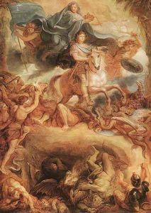 Apotheose of Louis XIV 1677 by Charles Le Brun