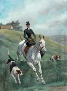 L'amazone by Charles Fernand de Condamy