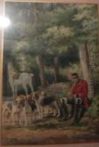 Chasseur Au Repos by Charles Fernand de Condamy