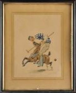 Le Joueur De Polo by Charles Fernand de Condamy