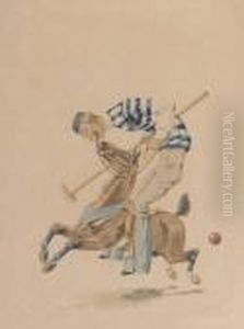 Le Joueur De Polo by Charles Fernand de Condamy