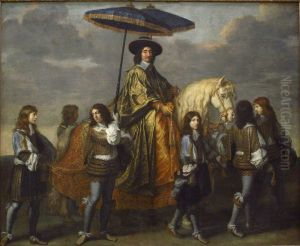 Chancellor Séguier at the Entry of Louis XIV into Paris 1655-61 by Charles Le Brun