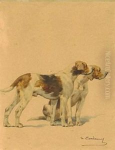 . <les Deux Chiens De Meute>. . <les Deux Chiens De Meute>.