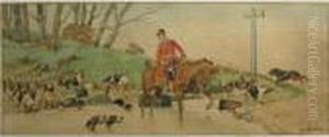 La Chasse A Courre by Charles Fernand de Condamy
