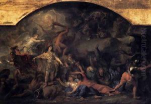 The Conquest of Franche-Comte c. 1674 by Charles Le Brun
