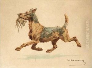 "chien Fier D'avoir Capture Un Rat".