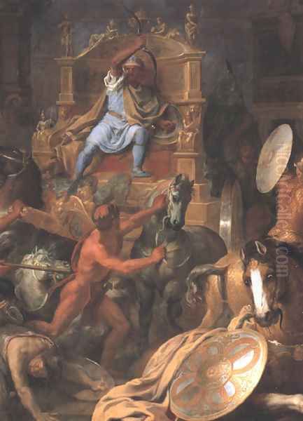 The Battle of Arbella (detail) - view 1