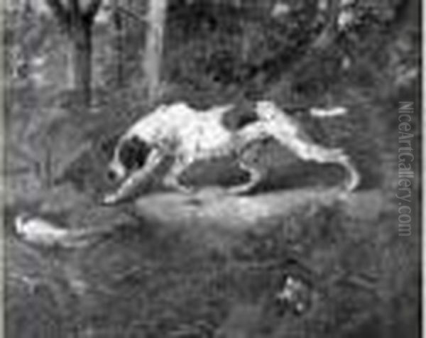 Chien A L'arret. - view 1