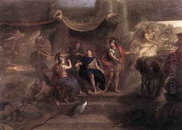The Resolution of Louis XIV to Make War on the Dutch Republic - view 1