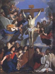 Crucifix of Angels by Charles Le Brun
