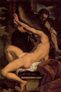 Dedalus and Icaro by Charles Le Brun