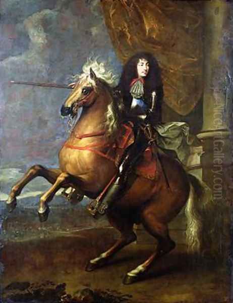 Equestrian Portrait of Louis XIV - view 1