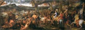 Alexander and Porus 2 by Charles Le Brun
