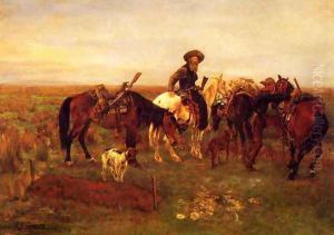 Burial on The Plains by Richard Lorenz