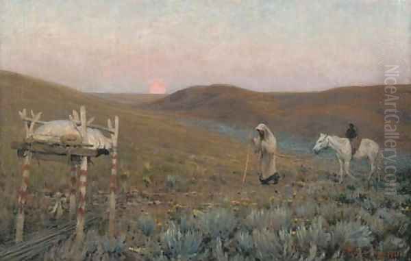 Sunrise Burial - view 1