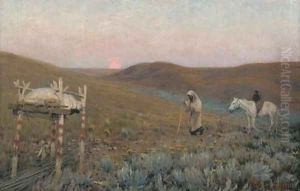Sunrise Burial by Richard Lorenz