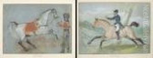 Figurant Des Cavaliers by Alfred De Dreux