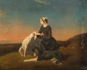Seule Au Rendex-vous by Alfred De Dreux
