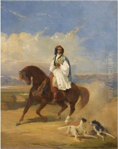 Greek Soldier On Horseback