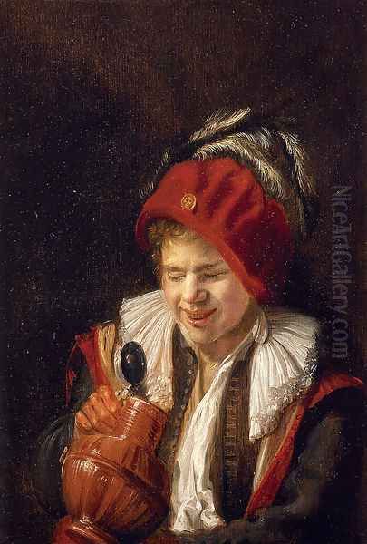 "Kannekijker" - A Youth With A Jug - view 1