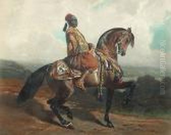 Chevaux De Selle Et D'attelage 'omar' Et 'abou-bekr' - view 1