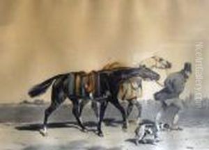 Le Retour De La Course by Alfred De Dreux