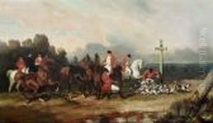 Scene Dechasse A Courre