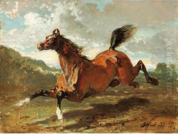 Cheval Au Galop - view 1