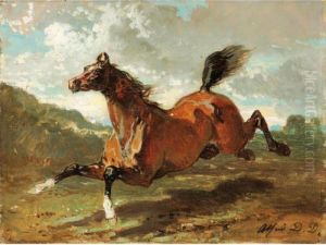 Cheval Au Galop Cheval Au Galop