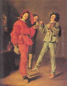 Merry Trio 1629-31 by Judith Leyster