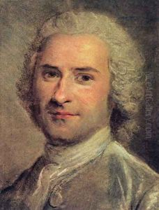 Portrait of Jean Jacques Rousseau, 1712-78
