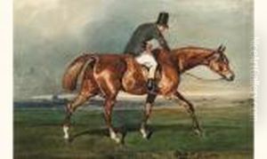 Cavalier Dans Un Paysage. Cavalier Dans Un Paysage.