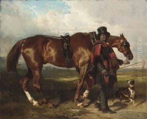 Le Cocher Noir by Alfred De Dreux